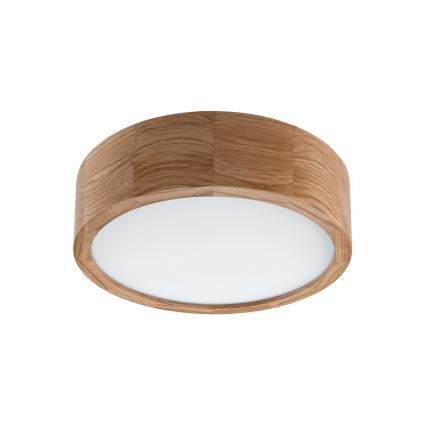 Lubinis vonios šviestuvas OAK 2xE27/15W/230V IP54 ąžuolas ø 27 cm