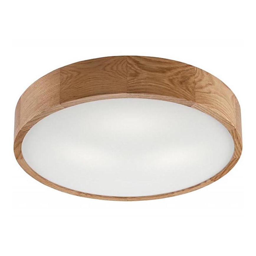 Lubinis šviestuvas OAK 3xE27/60W/230V ąžuolas ø 47,5 cm