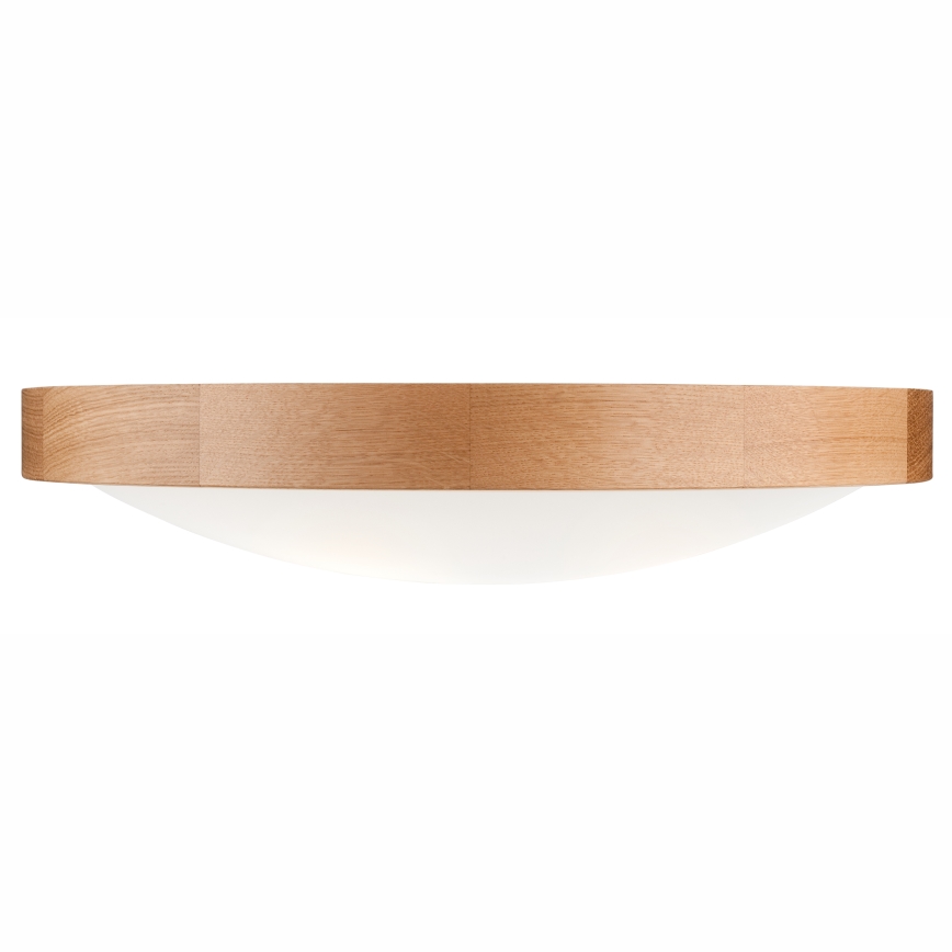 Lubinis šviestuvas OAK SLIM 3×E27/60W/230V Ąžuolas ø 47 cm