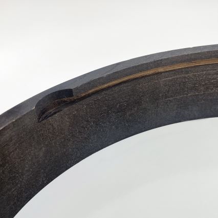 Lubinis šviestuvas OAK SMOKY 3xE27/15W/230V ø 47,5 cm ąžuolas/tamsiai ruda