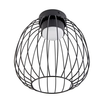 Lubinis šviestuvas OVELLA 1xGX53/10W/230V Ø 25 cm juodas