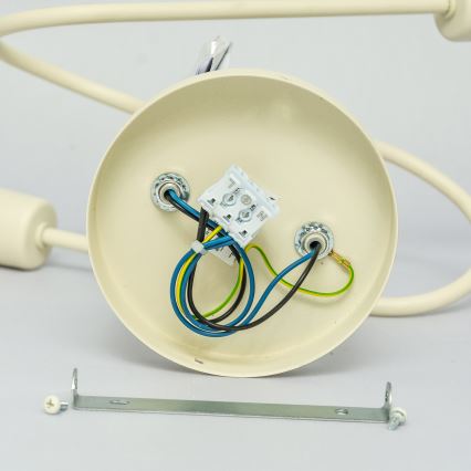 Lubinis šviestuvas OXFORD 2xE27/15W/230V kreminis