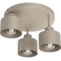 Lubinis šviestuvas PARKLA 3xE27/15W/230V smėlio spalva