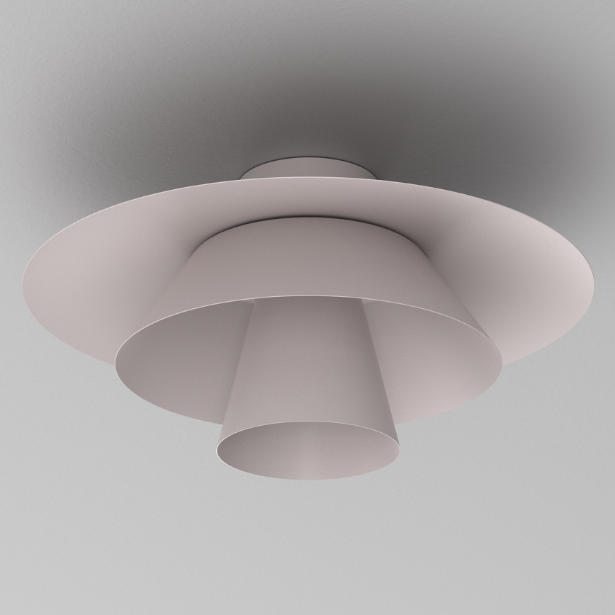 Lubinis šviestuvas PLATO, 1x E27, 15 W, 230 V, skersmuo 32 cm, kreminės spalvos