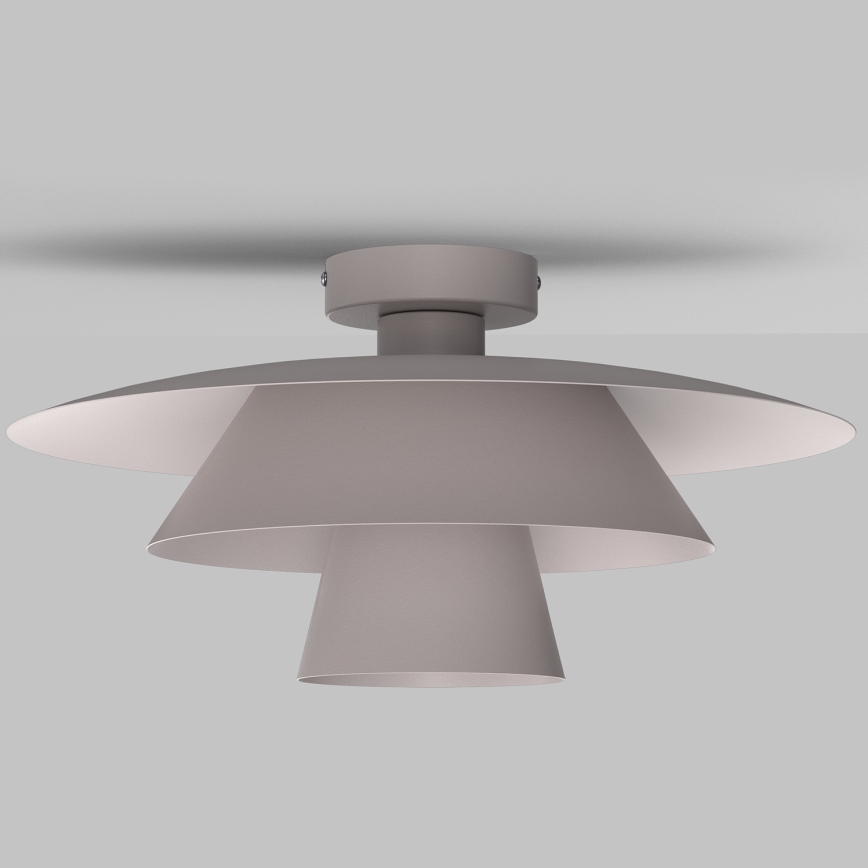 Lubinis šviestuvas PLATO, 1x E27, 15 W, 230 V, skersmuo 32 cm, kreminės spalvos