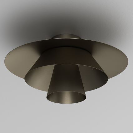 Lubinis šviestuvas PLATO 1xE27/15W/230V skersmuo 32 cm antracitas
