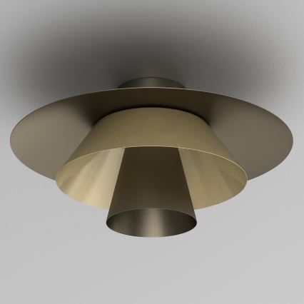 Lubinis šviestuvas PLATO 1xE27/15W/230V, skersmuo 32 cm, bronzos spalvos