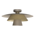 Lubinis šviestuvas PLATO 1xE27/15W/230V, skersmuo 32 cm, smėlio/auksinė