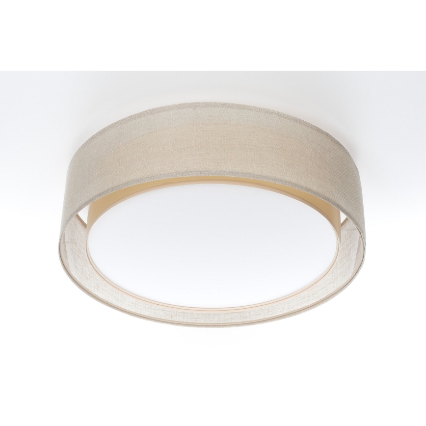 Lubinis šviestuvas PURO, 2xE27/40W/230V, skers. 50 cm, smėlinė