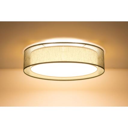 Lubinis šviestuvas PURO 2xE27/40W/230V, skersmuo 50 cm, žalias