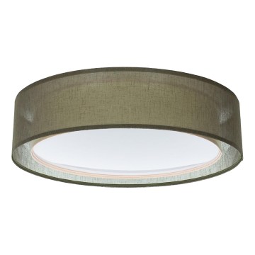 Lubinis šviestuvas PURO 2xE27/40W/230V Ø 60 cm žalias