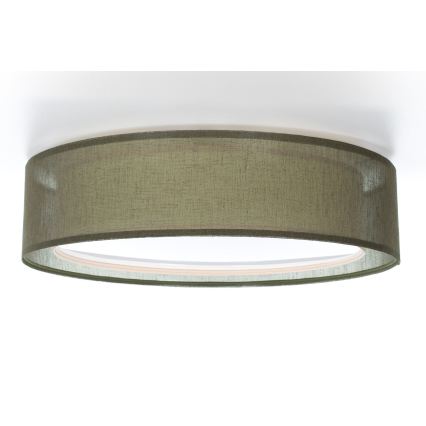 Lubinis šviestuvas PURO 2xE27/40W/230V Ø 60 cm žalias