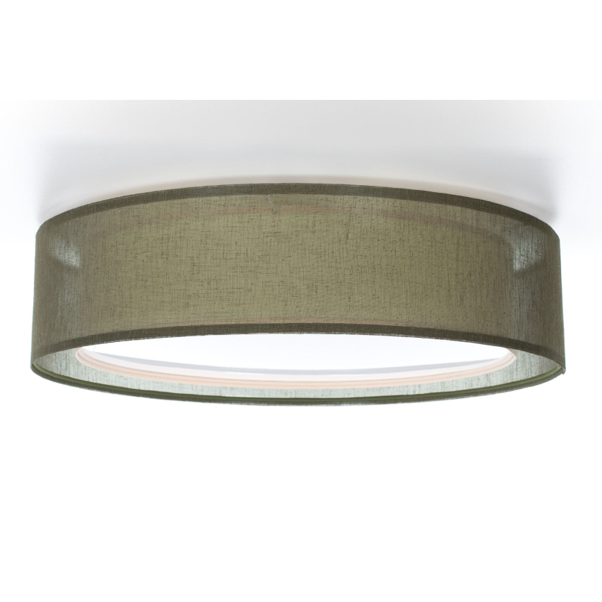 Lubinis šviestuvas PURO 2xE27/40W/230V Ø 60 cm žalias