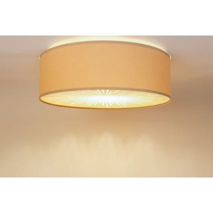 Lubinis šviestuvas RAYS 2xE27/60W/230V diametras 40 cm balta