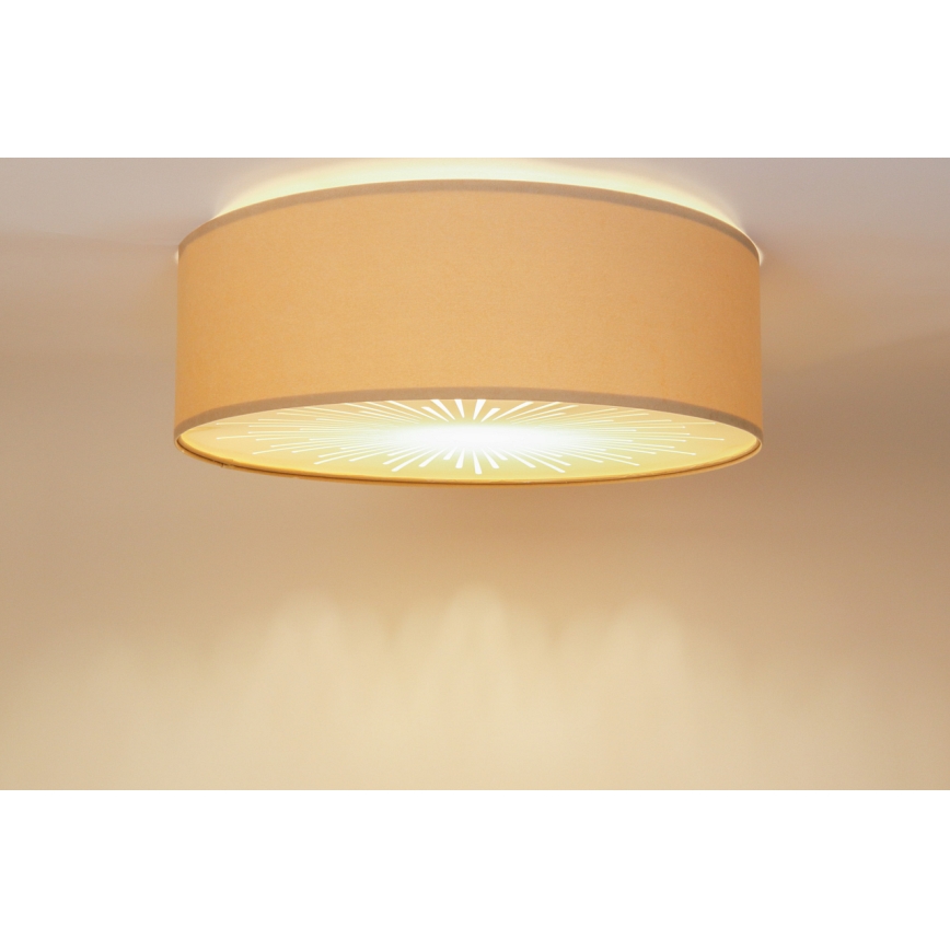 Lubinis šviestuvas RAYS 2xE27/60W/230V diametras 40 cm balta