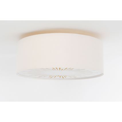 Lubinis šviestuvas RAYS 2xE27/60W/230V diametras 40 cm balta