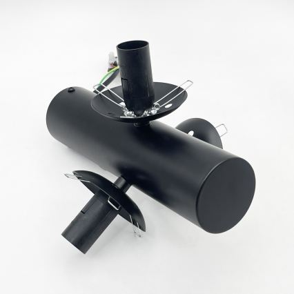 Lubinis šviestuvas SFERIO 3xE14/5W/230V juoda/skaidri