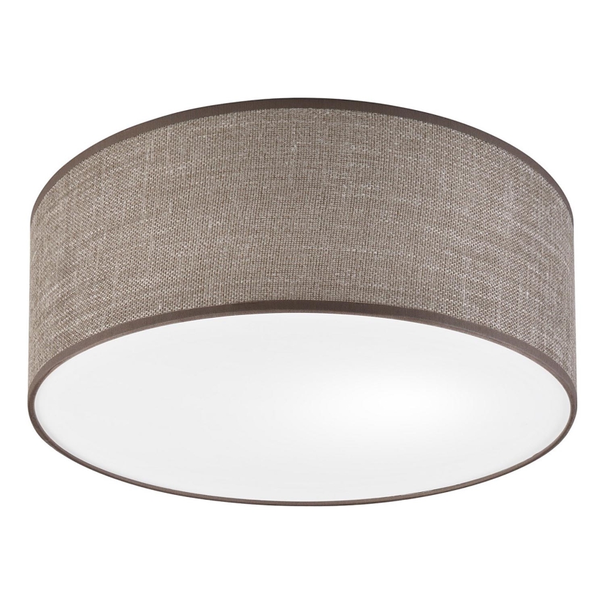 Lubinis šviestuvas SIRJA 1xE27/15W/230V skersmuo 35 cm rudas