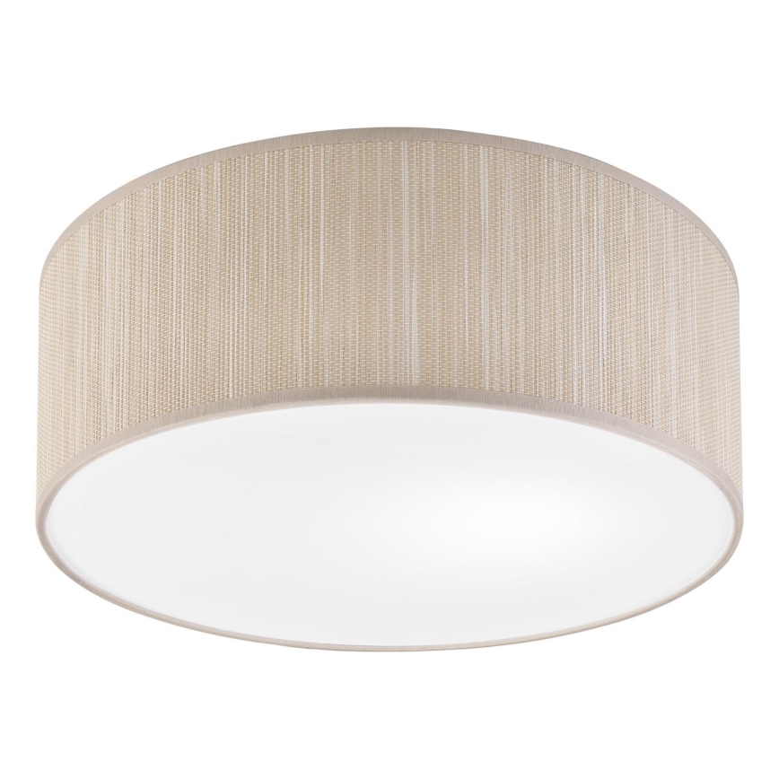 Lubinis šviestuvas SIRJA 1xE27/15W/230V, skersmuo 35 cm, smėlio spalvos