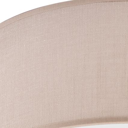 Lubinis šviestuvas SIRJA 1xE27/60W/230V d. 35 cm smėlio spalvos