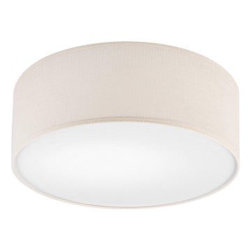 Lubinis šviestuvas SIRJA 1xE27/60W/230V skersmuo 35 cm, kreminės spalvos