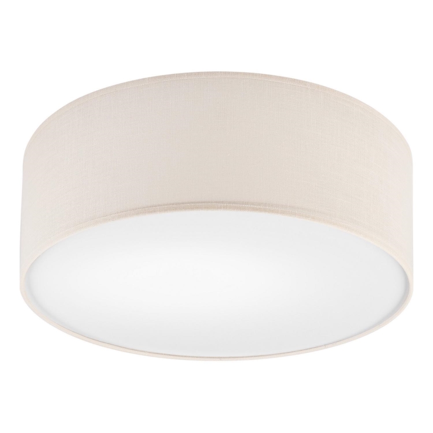 Lubinis šviestuvas SIRJA 1xE27/60W/230V skersmuo 35 cm, kreminės spalvos