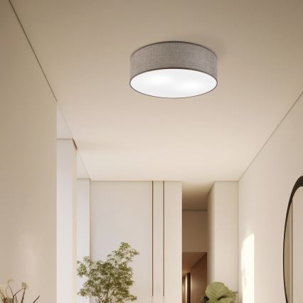 Lubinis šviestuvas SIRJA, 2 x E27, 15 W, 230 V, skersmuo 45 cm, rudos spalvos