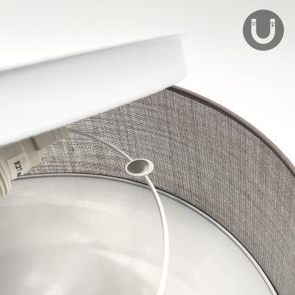 Lubinis šviestuvas SIRJA, 2 x E27, 15 W, 230 V, skersmuo 45 cm, rudos spalvos