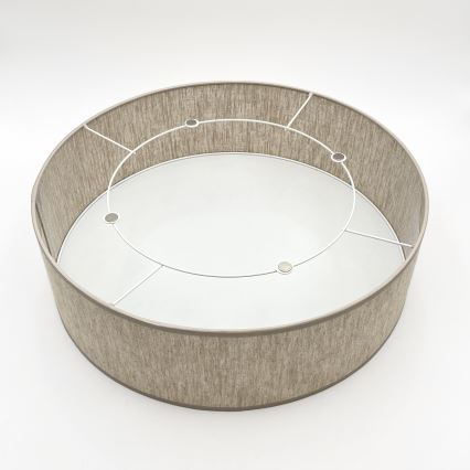 Lubinis šviestuvas SIRJA 2xE27/15W/230V skersmuo 45 cm smėlio spalvos