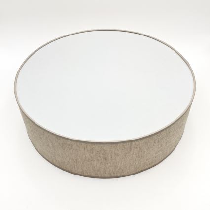 Lubinis šviestuvas SIRJA 2xE27/15W/230V skersmuo 45 cm smėlio spalvos