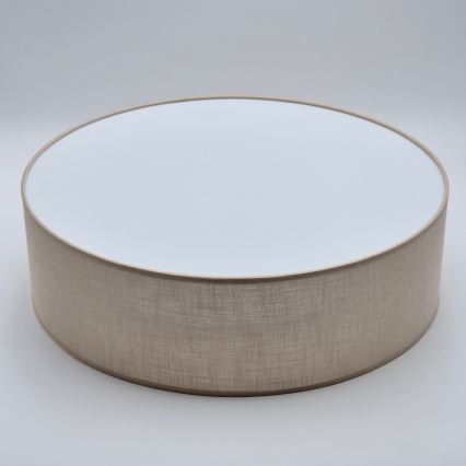 Lubinis šviestuvas SIRJA 2xE27/60W/230V skersmuo 45 cm, smėlio spalvos