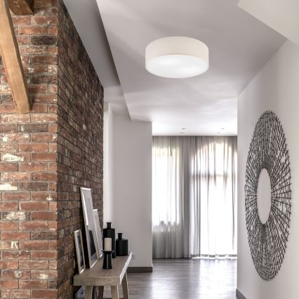 Lubinis šviestuvas SIRJA DOUBLE 4xE27/15W/230V diametras 45 cm kreminė
