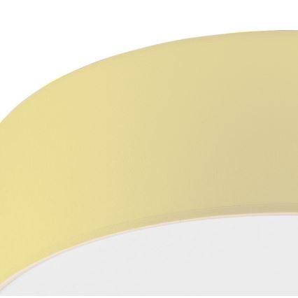 Lubinis šviestuvas SIRJA PASTEL 2xE27/15W/230V skersmuo 45 cm geltonas