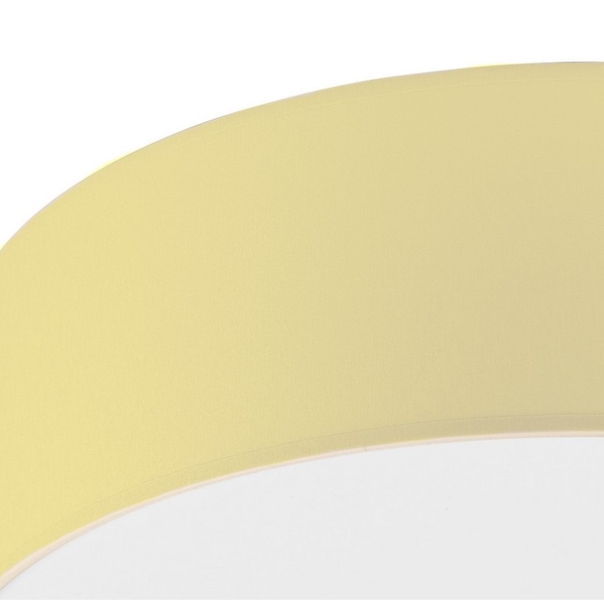 Lubinis šviestuvas SIRJA PASTEL 2xE27/15W/230V skersmuo 45 cm geltonas