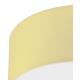 Lubinis šviestuvas SIRJA PASTEL DOUBLE 2xE27/15W/230V diametras 35 cm geltona
