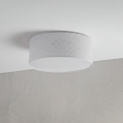 Lubinis šviestuvas SIRJA PLISADO 2xE27/15W/230V, skersmuo 35 cm, balta