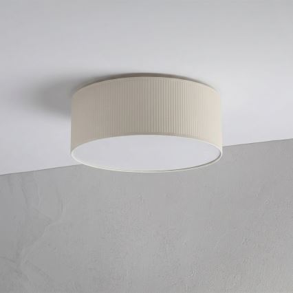 Lubinis šviestuvas SIRJA PLISADO 2xE27/15W/230V skersmuo 35 cm kreminės spalvos