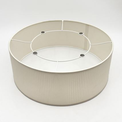 Lubinis šviestuvas SIRJA PLISADO 2xE27/15W/230V skersmuo 35 cm kreminės spalvos