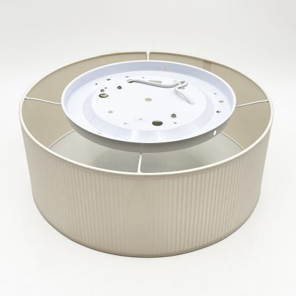 Lubinis šviestuvas SIRJA PLISADO 2xE27/15W/230V skersmuo 35 cm kreminės spalvos