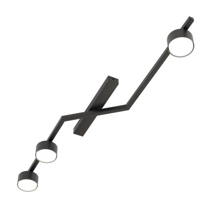 Lubinis šviestuvas SKAN 3xGX53/12W/230V juodas