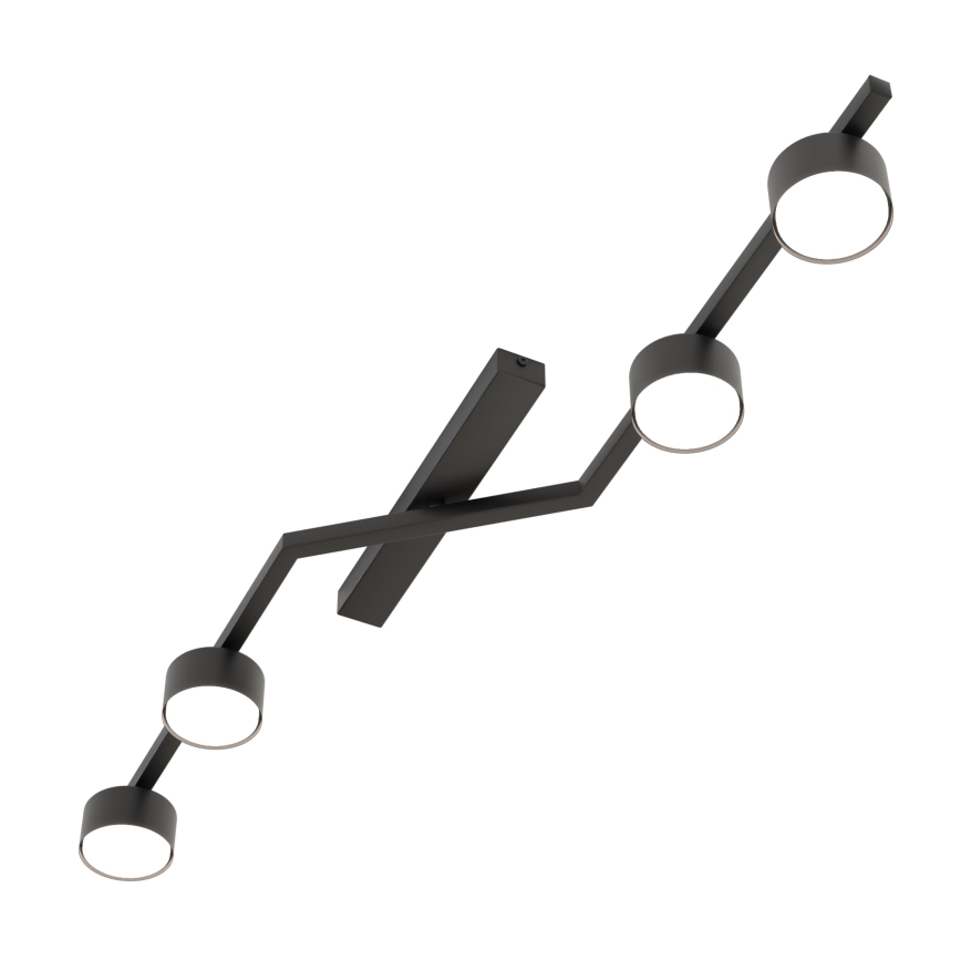 Lubinis šviestuvas SKAN 4xGX53/12W/230V juodas