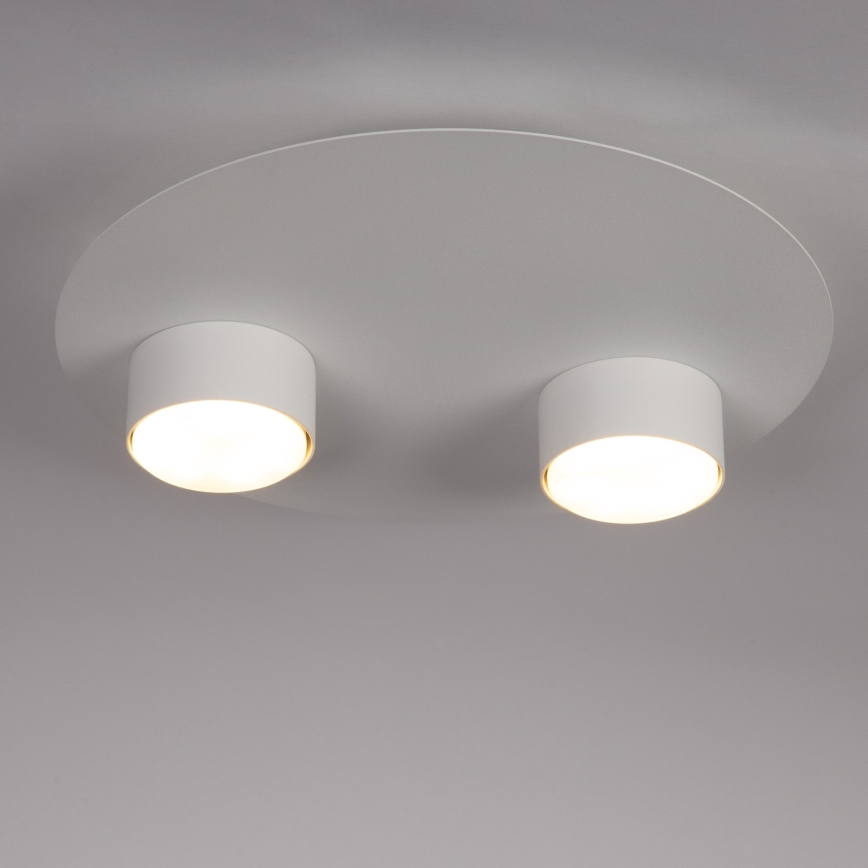 Lubinis šviestuvas STAR 2xGX53/12W/230V balta