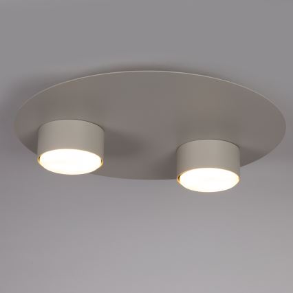 Lubinis šviestuvas STAR 2xGX53/12W/230V smėlio spalva