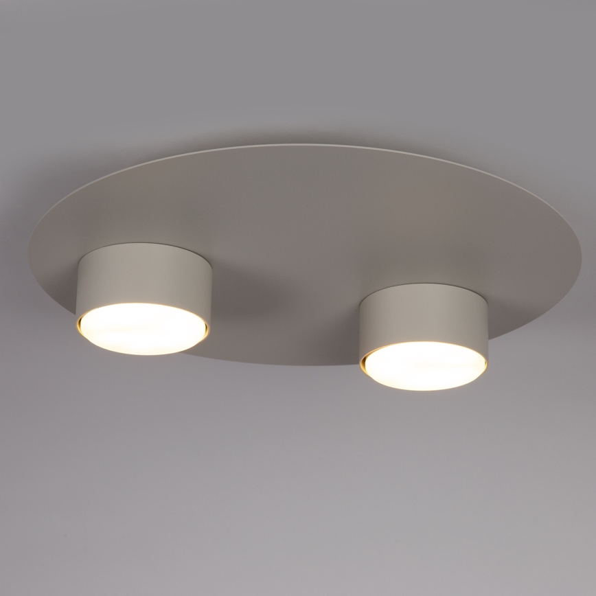Lubinis šviestuvas STAR 2xGX53/12W/230V smėlio spalva