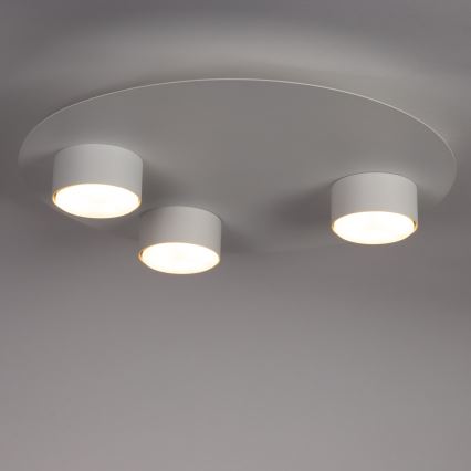 Lubinis šviestuvas STAR 3xGX53/12W/230V balta