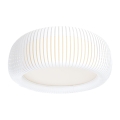 Lubinis šviestuvas STRIPES 2xE27/40W/230V, skersmuo 55 cm, balta/kreminė