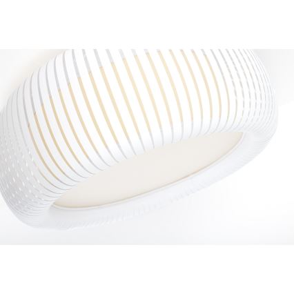 Lubinis šviestuvas STRIPES 2xE27/40W/230V, skersmuo 55 cm, balta/kreminė