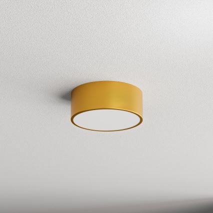 Lubinis šviestuvas su jutikliu CLEO 1xE27/40W/230V d. 20 cm aukso