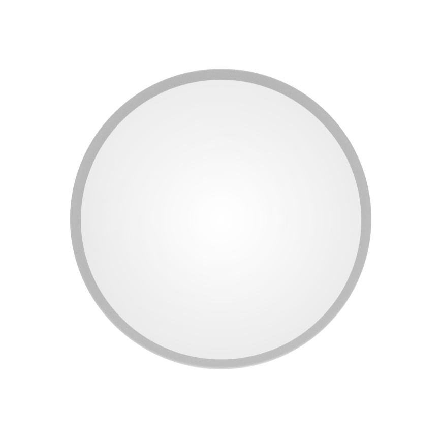 Lubinis šviestuvas CLEO su judesio ir sutemos davikliu, 2xE27/24W/230V, Ø 30 cm, pilkas