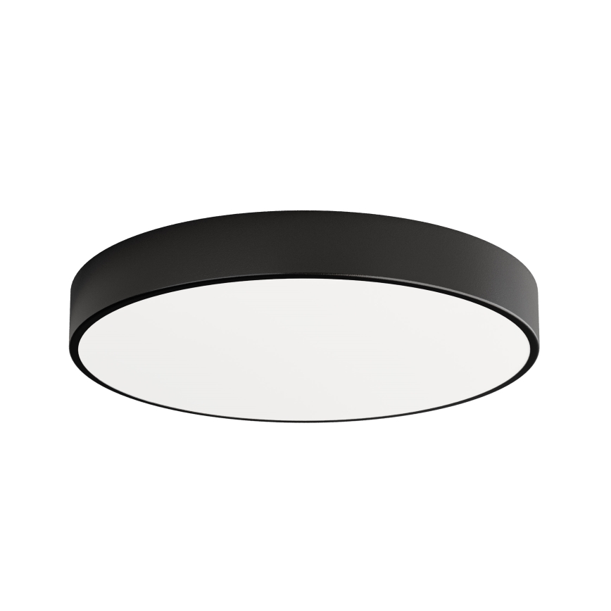 Lubinis šviestuvas su judesio ir sutemų jutikliu CLEO 5xE27/24W/230V skersm. 60 cm juodas